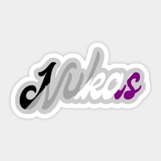 Nukas Asexual Sticker